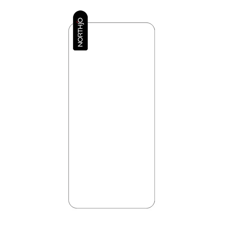 Northjo A+ Para Xiaomi Redmi Note 12 Pro 5G / Nota 12 Pro+ 5g Protector de Pantalla HD 0.3 mm 2.5d Película de Vidrio Templado - Transparente