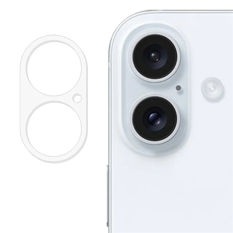 Protetor de Lente para iPhone 18, Filme de Vidro Temperado de Alta Clareza para Câmara - Transparente