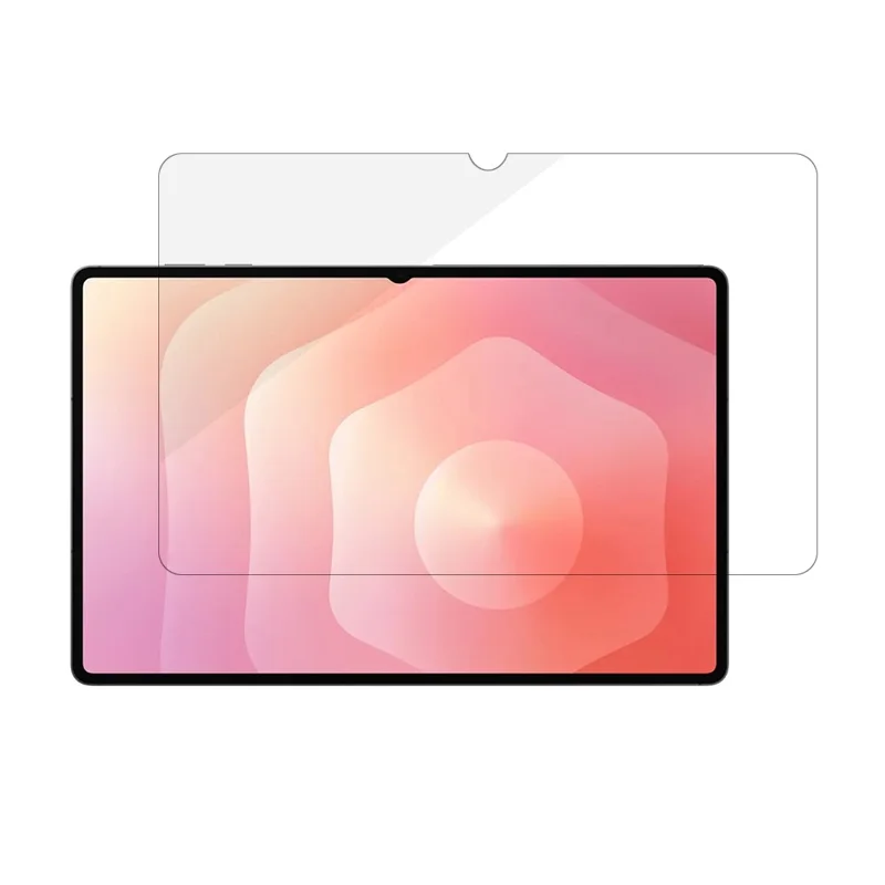 For Samsung Galaxy Tab S12+ Screen Protector 0.3mm Arc Edge Tempered Glass Film, Not Complete Coverage - Transparent