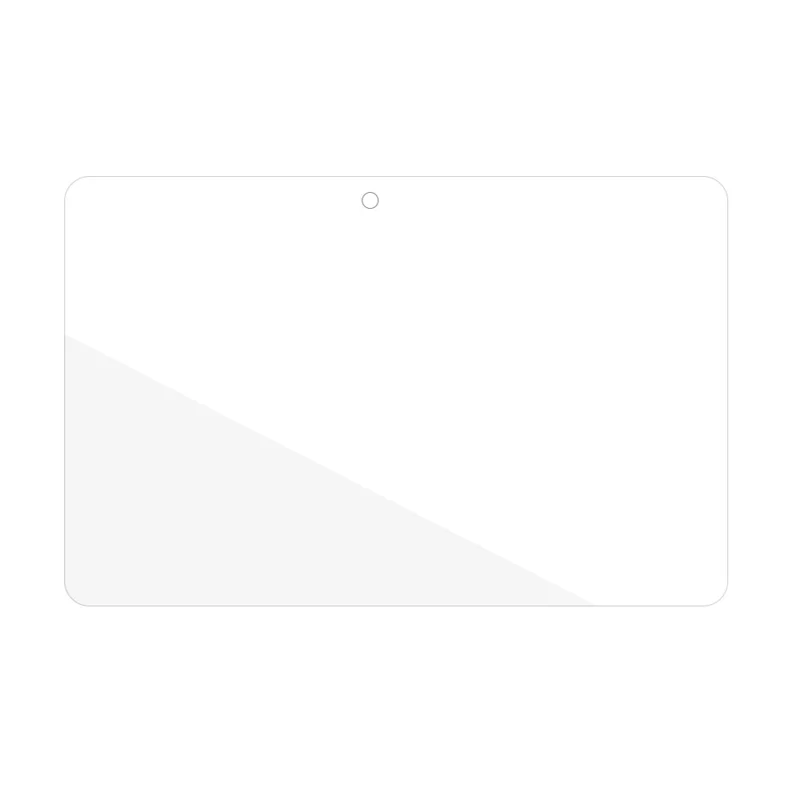 For TECNO Megapad 2 Screen Protector 0.3mm Arc Edge Tempered Glass Film, Not Complete Coverage - Transparent