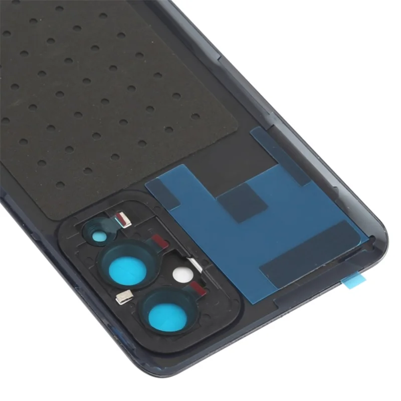 For OnePlus 9 (EU  /  US Version) OEM Battery Housing with Adhesive Sticker + Camera Lens Cover - Black