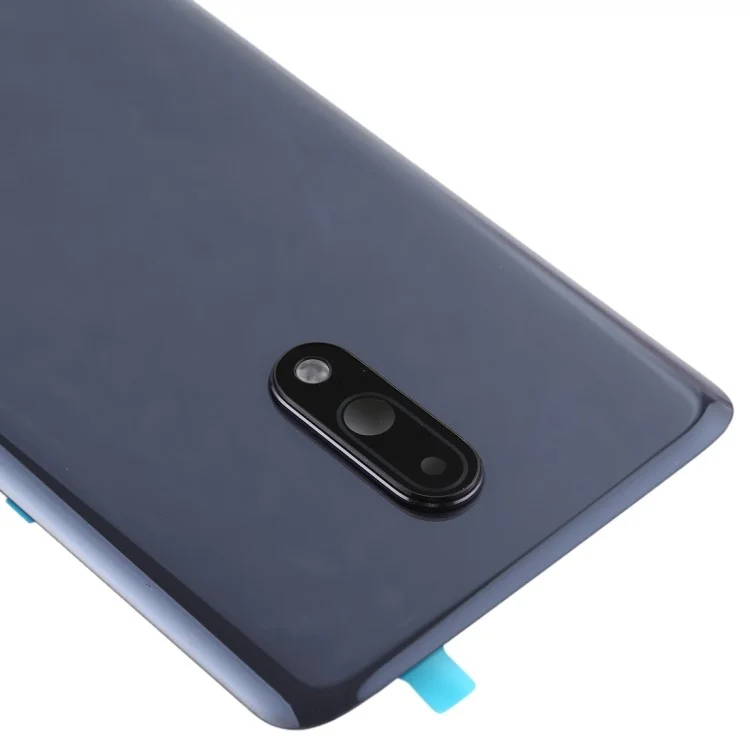 Per Una Alloggiamento a Batteria OEM OnePlus Con Adesivo Adesivo + Coperchio Dell'obiettivo Della Fotocamera - Nero