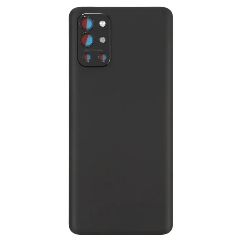 Для OnePlus 9R OEM корпус аккумуляторной батареи с клейкой наклейкой + крышка объектива камеры - черный