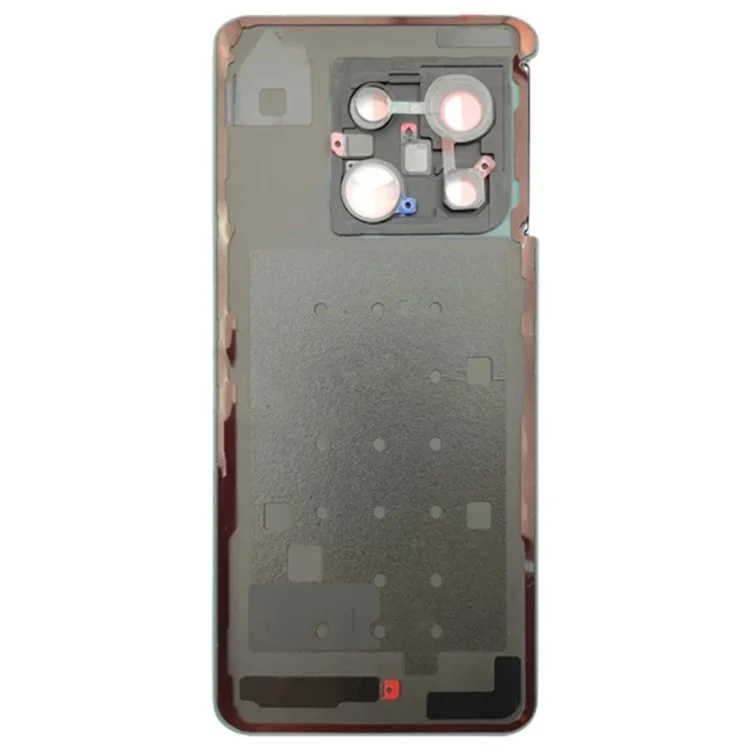 Para OnePlus 10 Pro 5G OEM Bateria Capa com Adesivo Adesivo + Cobertura da Lente da Câmera - Preto