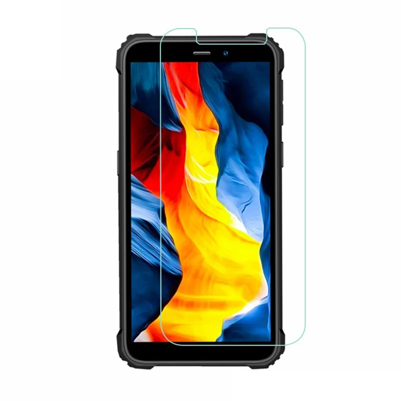 For Oukitel G2 Screen Protector 0.3mm Arc Edge Tempered Glass Film, Not Complete Coverage - Transparent