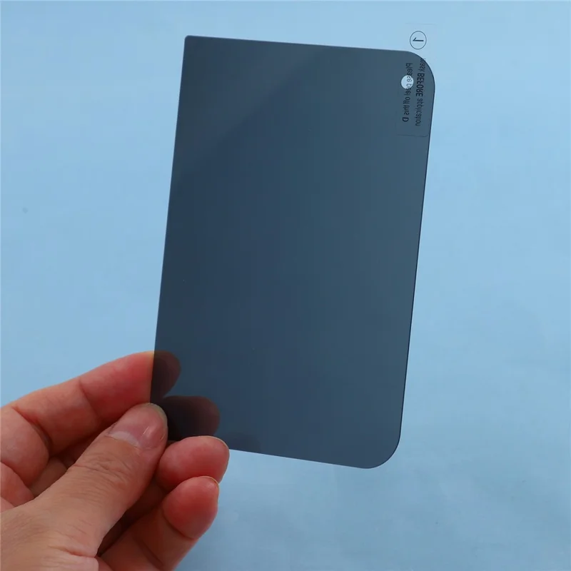 För iPhone Fold Anti-Spy Hårdat Glas Skärmskydd Heltäckande Skållfast Film