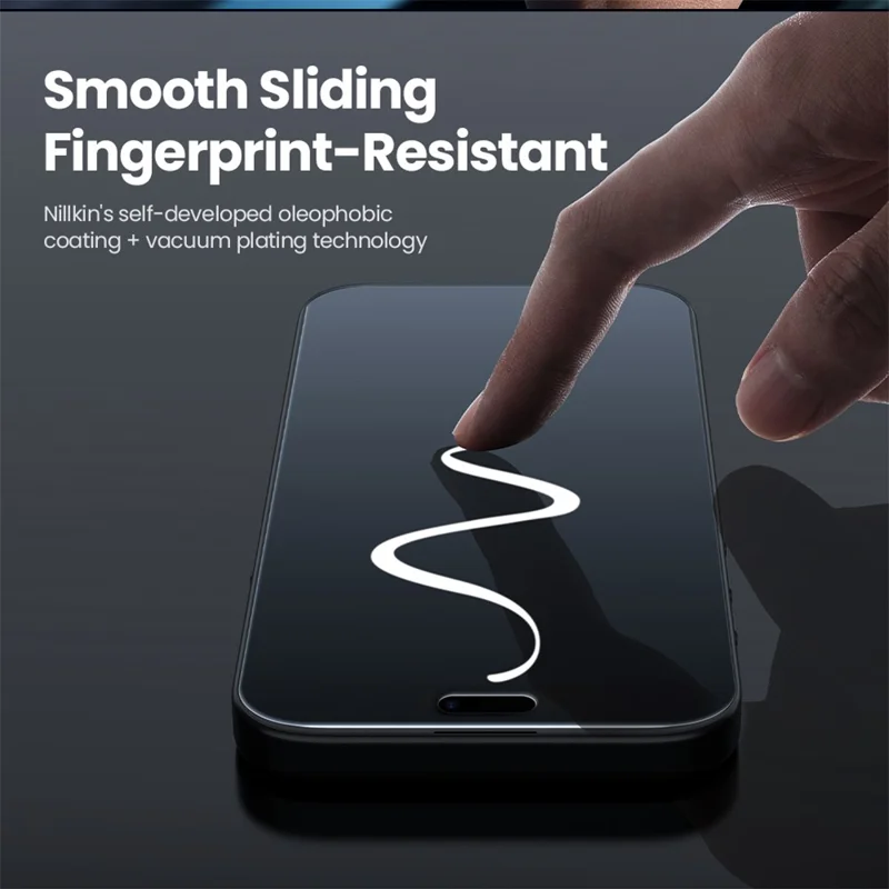 NILLKIN For iPhone 18 Pro Anti-Peep Screen Protector Anti-Scratch AGC Glass Full Screen Film