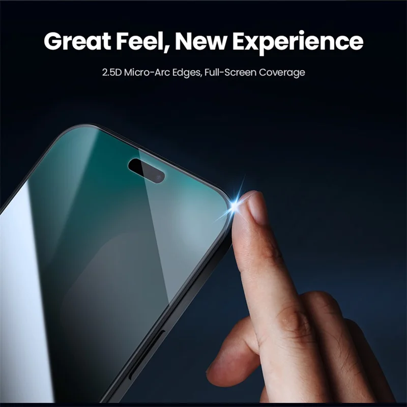 NILLKIN For iPhone 18 Pro Anti-Peep Screen Protector Anti-Scratch AGC Glass Full Screen Film
