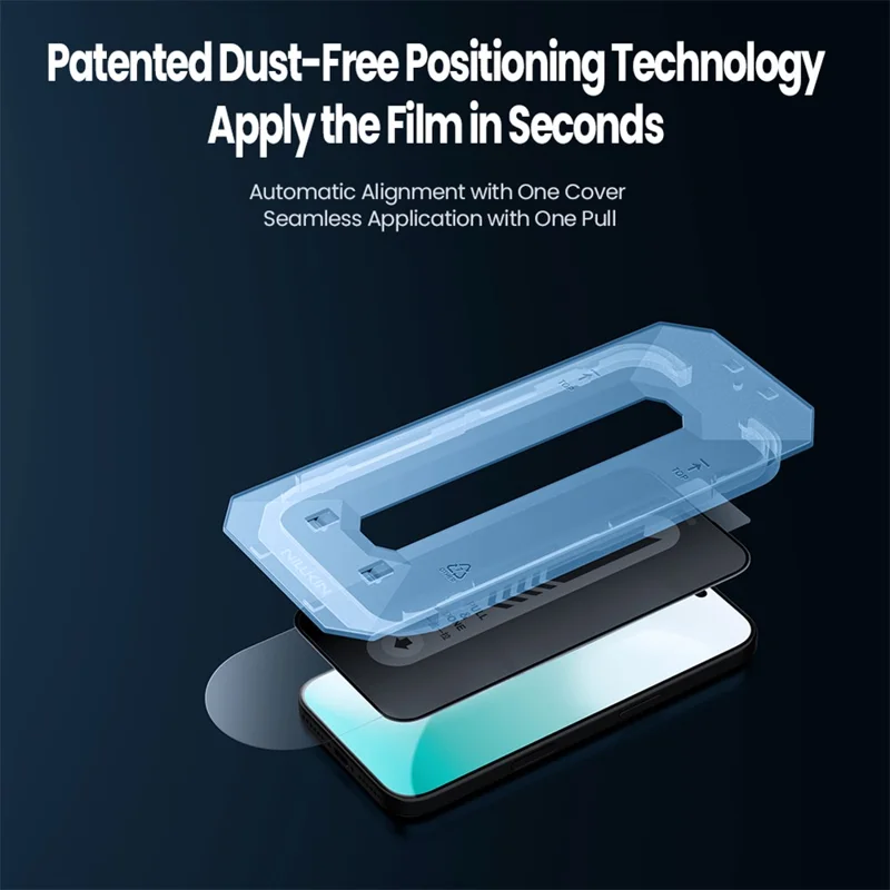 NILLKIN For iPhone 18 Pro Anti-Peep Screen Protector Anti-Scratch AGC Glass Full Screen Film