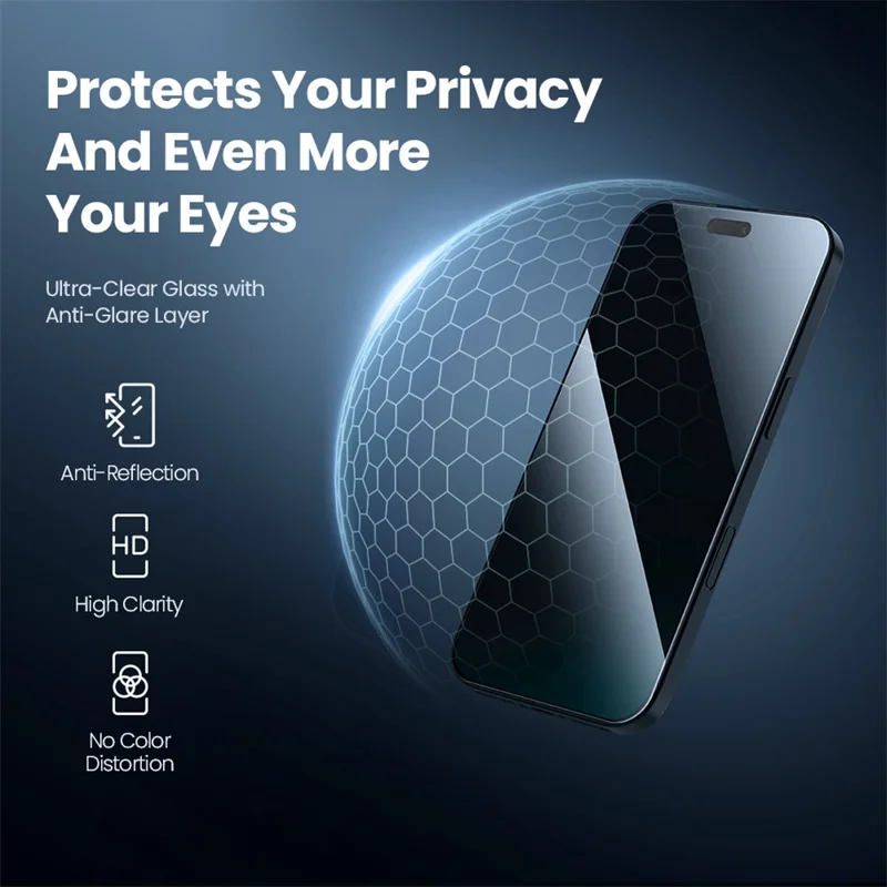NILLKIN For iPhone 18 Pro Anti-Peep Screen Protector Anti-Scratch AGC Glass Full Screen Film