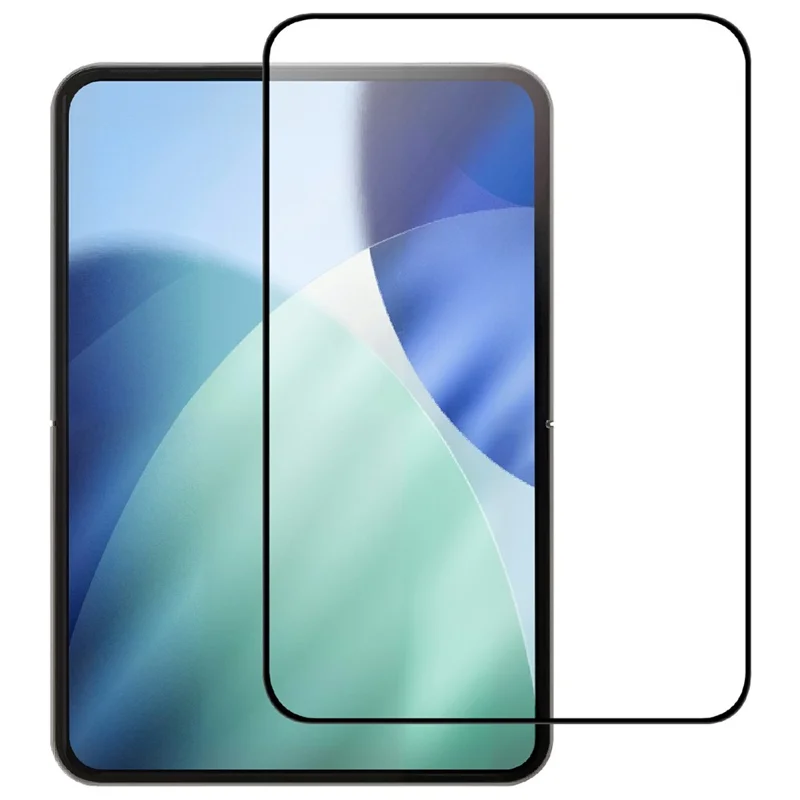 For iPhone Fold AGC Tempered Glass with Black Edge Full Glue Full Coverage Screen Protector