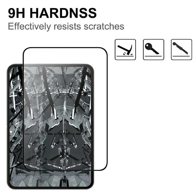 For iPhone Fold AGC Tempered Glass with Black Edge Full Glue Full Coverage Screen Protector