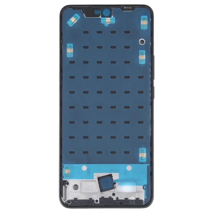 Para Xiaomi Redmi K50 Ultra 5G / 12t 5g / 12T Pro 5G Placa Média Frame Reparação do Telefone (lado a) (sem Logotipo) - Preto