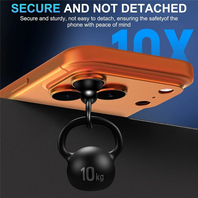 For iPhone 18 Pro Camera Lens Protector Matte Armor Full Coverage Anti-Scratch Tempered Glass Lens Film - Orange
