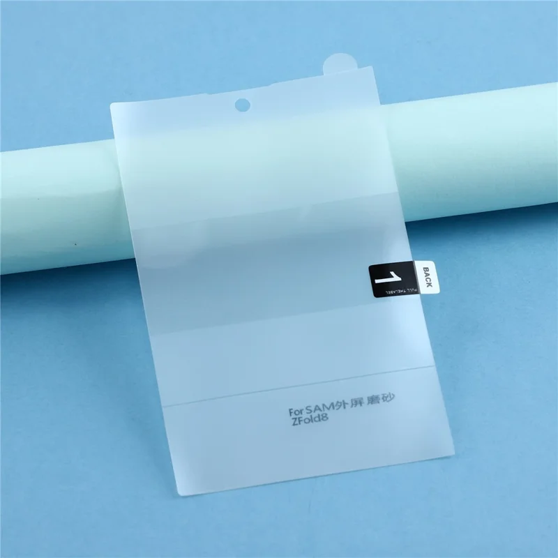 For Samsung Galaxy Z Fold8 PET Hydrogel Film Matte Anti-Fingerprint Outer Screen Protector Full Coverage Full Glue