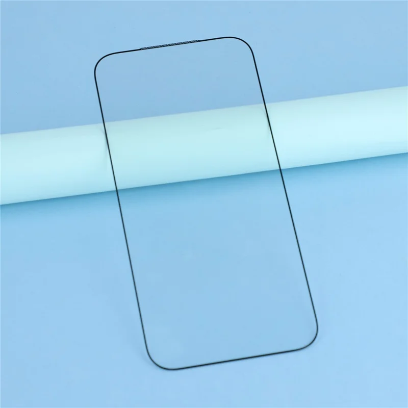 For iPhone 18 Pro Max Screen Protector Full Coverage Silk Printing Tempered Glass Clear Film