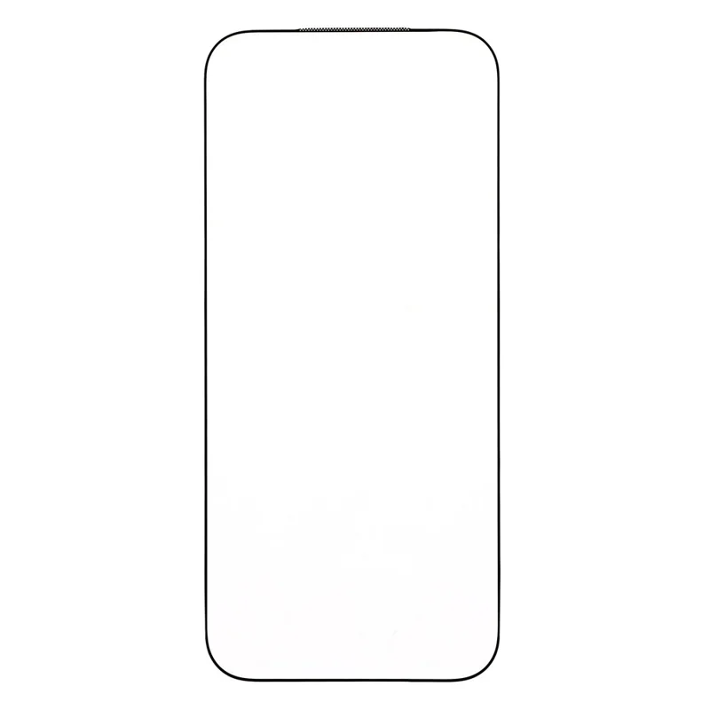 For iPhone 18 Pro Screen Protector Full Coverage Silk Printing Tempered Glass Clear Film