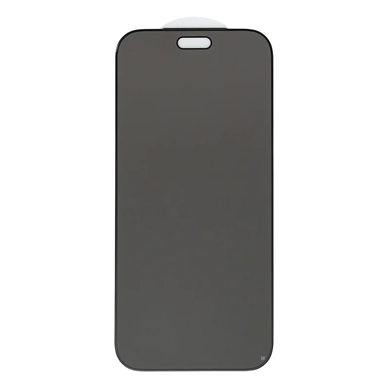 For iPhone 18 Pro Max Screen Protector 360-Degree Anti-Spy Full Coverage Full Glue Matte Tempered Glass Film with Dust-Proof Mesh