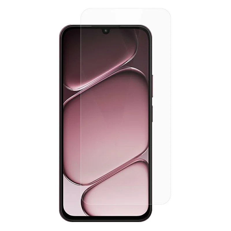 For OnePlus N6x 4G Screen Protector 0.3mm Arc Edge Tempered Glass Film, Not Complete Coverage - Transparent