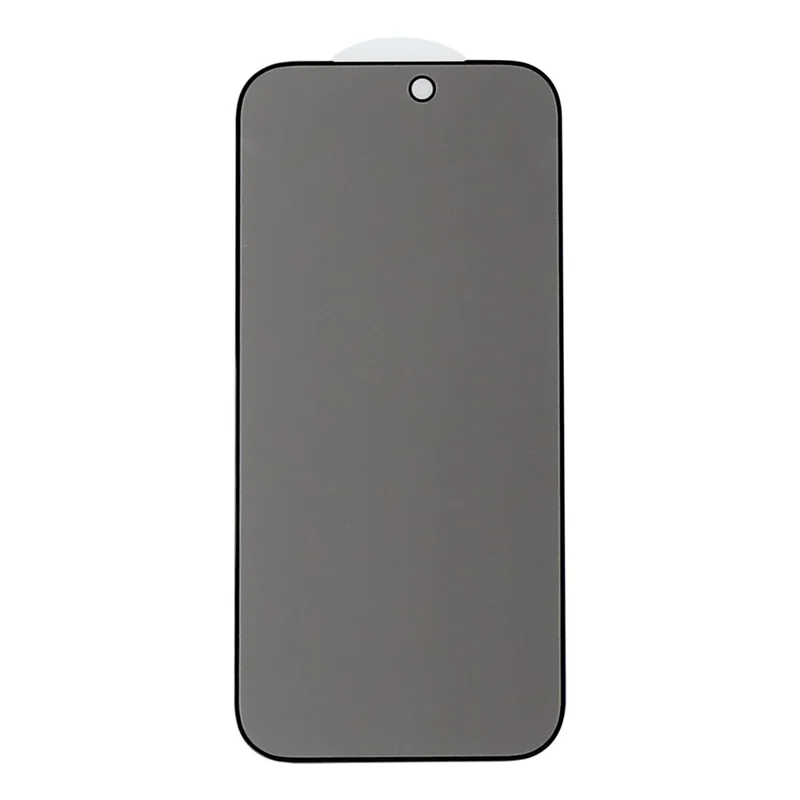For iPhone 18 Pro Max 180-Degree Privacy Screen Protector Full Coverage Silk Printing Tempered Glass Film