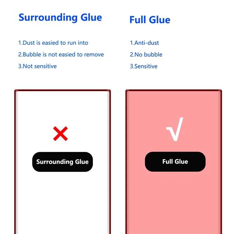 ENKAY HAT PRINCE 2Pcs / Conjunto para Samsung Galaxy S23 Ultra 0.26mm 3D Curved Hot Bending Full Glue Clear Anti-explosion Tempered Glass Screen Protector [Suporte Desbloqueio de Impressão Digital]