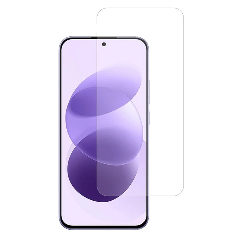 For Xiaomi Redmi Note 17 5G Screen Protector 0.3mm Arc Edge Tempered Glass Film, Not Complete Coverage - Transparent