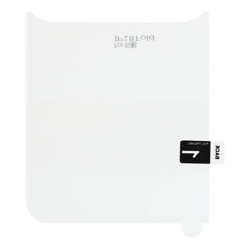 For iPhone Duo Screen Protector Set, Front + Back Full Cover TPU+PET Hydrogel Film - Transparent
