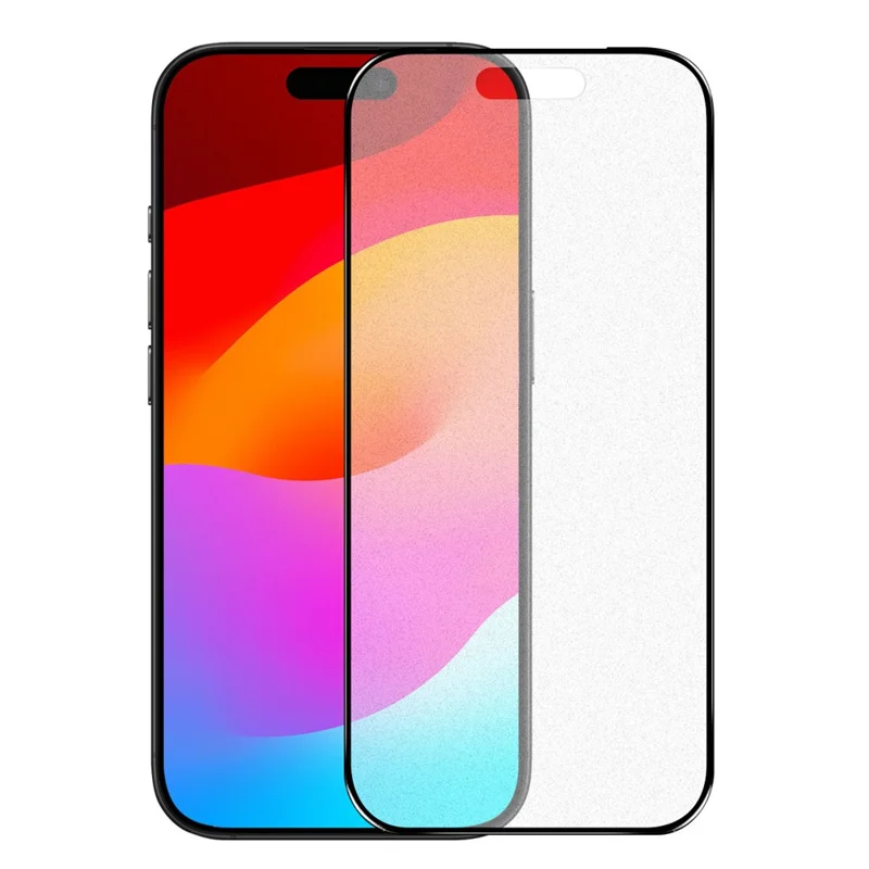 NORTHJO A++ Voor iPhone 18 Pro Max Screenprotector Anti-Vingerafdruk Matte Volledige Dekking Gehard Glas Film