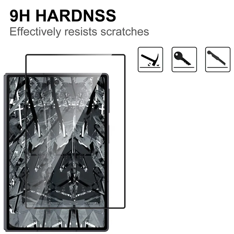 For Samsung Galaxy Z Fold8 Screen Protector Black Edge AGC Glass Full Glue Full Coverage Screen Film