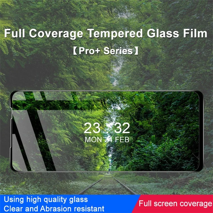 IMAK Pro+ Series для Motorola Moto G73 5G Взрывозащищенный HD Clear закаленное стекло Full Screen Protector Устойчивый к царапинам пленка для экрана телефона