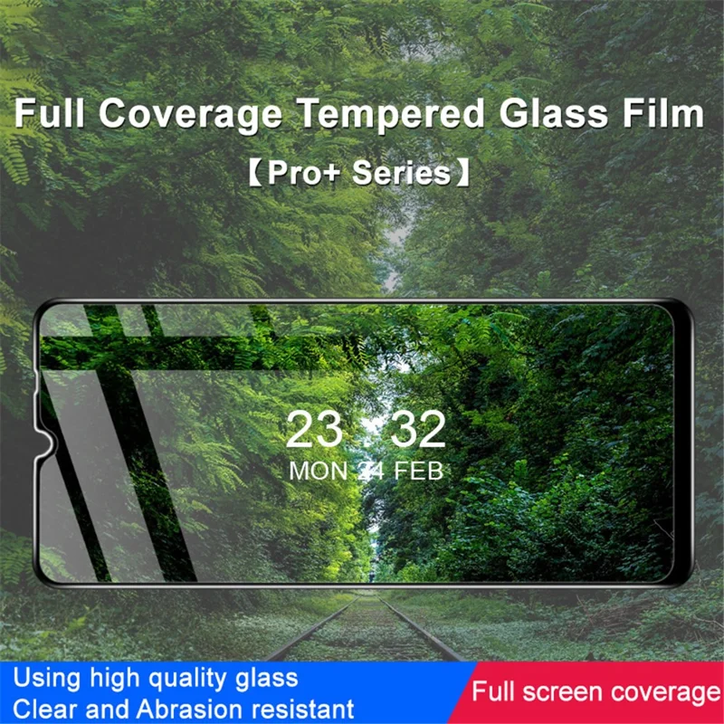 IMAK Pro+ Series Screen Protector per Xiaomi Redmi 12C 4G, Pellicola Protettiva in Vetro Temperato Trasparente ad Alta Definizione e Resistente agli Urti