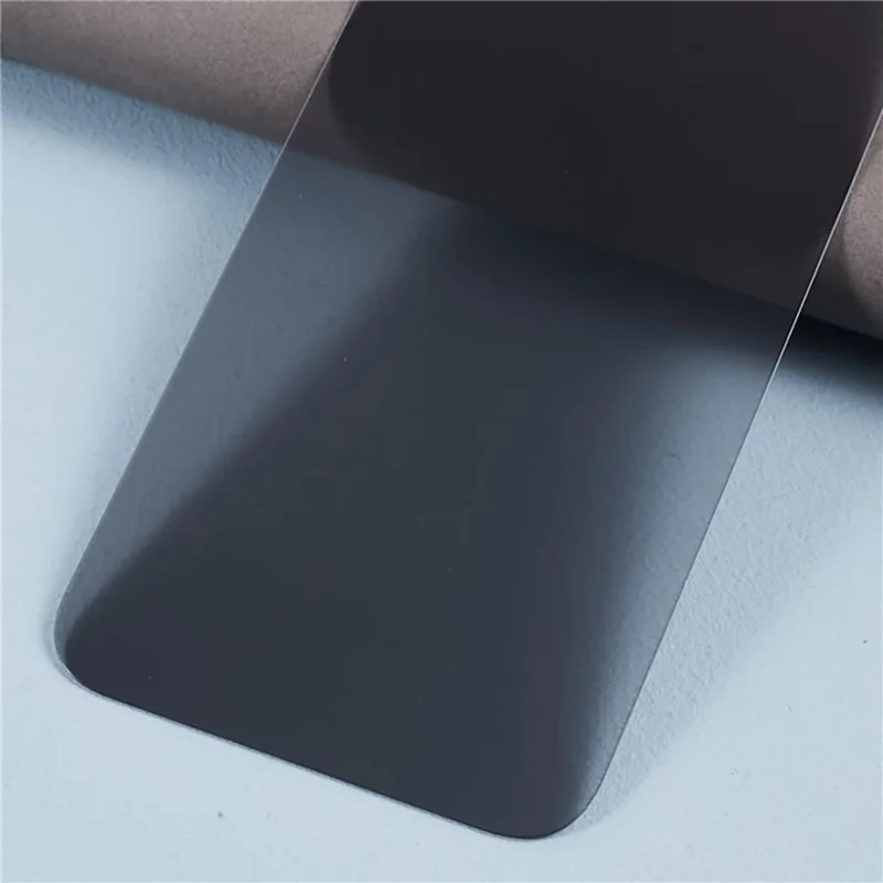 For iPhone 18 2.5D Arc Edge Anti Spy Full Screen Protector Full Glue High Aluminium-silicon Glass Film - Black - 6