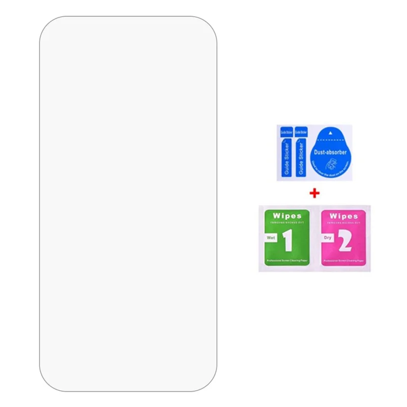 5 pièces pour Google Pixel 11 Pro Fold Protecteur d'écran avant Film en verre trempé 0,3 mm 2,5D, non couverture complète - Transparent