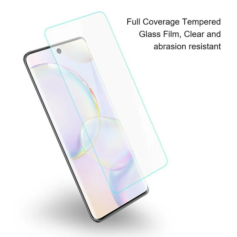 AMORUS for Honor X6e 4G High Aluminum-silicon Glass Film 2.5D Arc Edge Screen Protector, NOT Complete Covering - Transparent