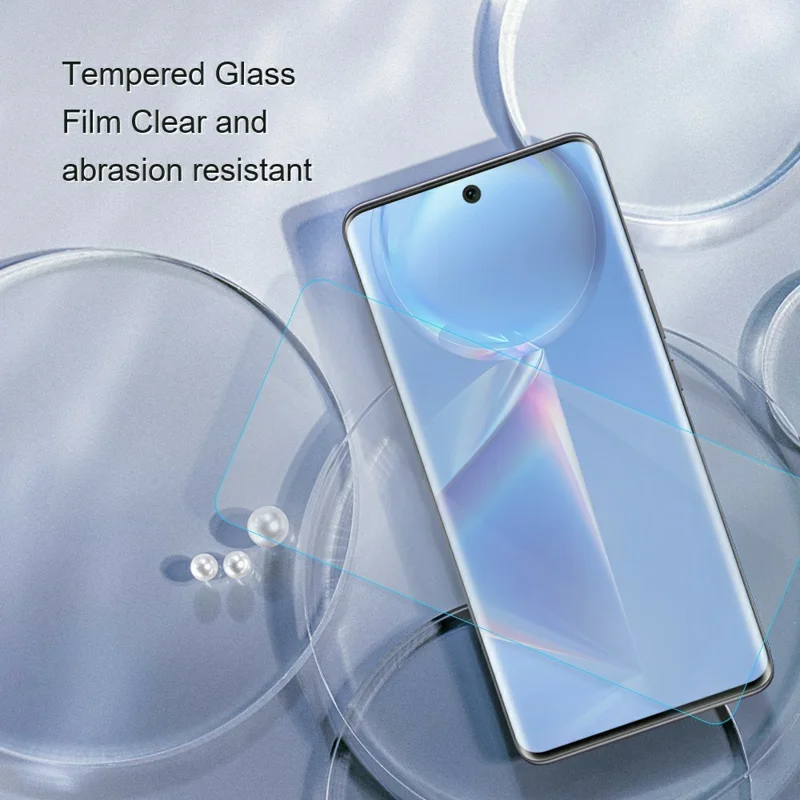 AMORUS for Honor X6e 4G High Aluminum-silicon Glass Film 2.5D Arc Edge Screen Protector, NOT Complete Covering - Transparent