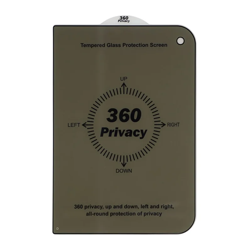 For iPhone Fold Skærmværn mod blåt lys 360-graders privatlivsbeskyttelse med fuld limoverflade og silkeprint af temperskitfilm