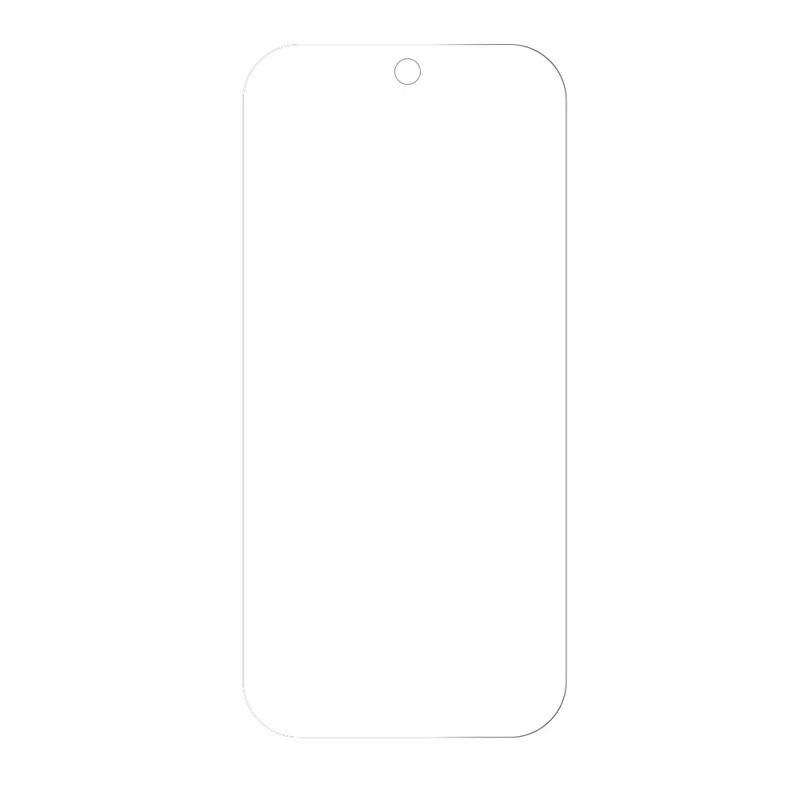 Para Google Pixel 11a Protector de Ecrã 2.5D Película de Vidro de Alta Resistência de Alumínio-Silício com Revestimento Eletrolítico (Não Totalmente Abrangente) - Transparente