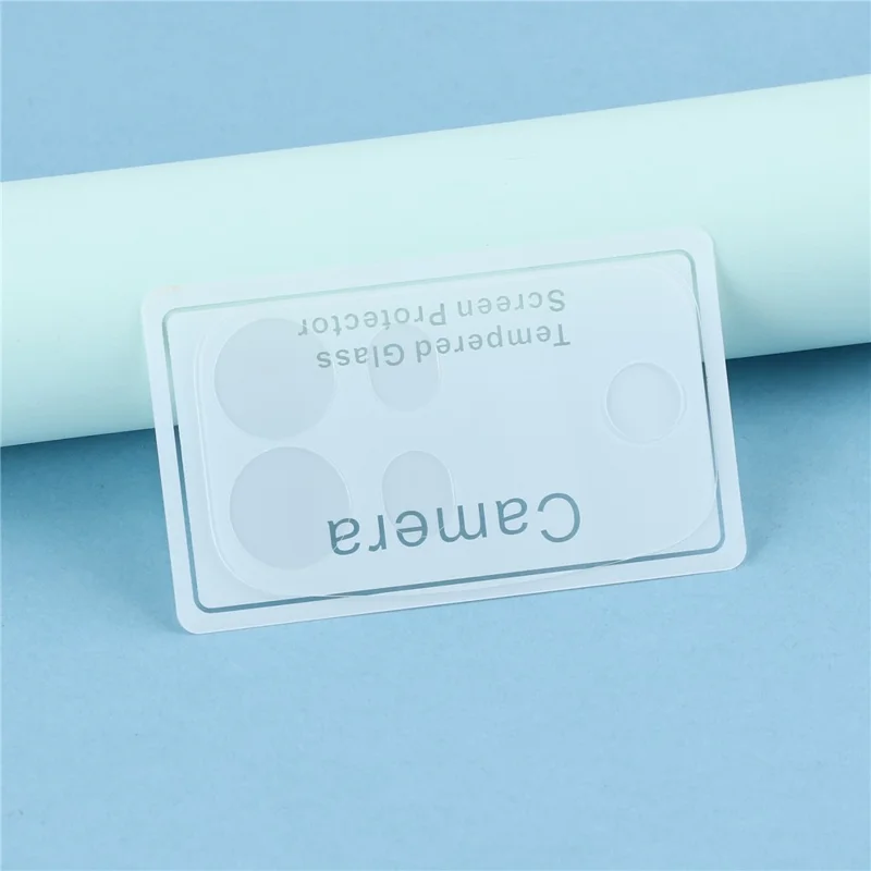 2PCS For Oppo A7 Pro Max 5G Camera Lens Protector 2.5D Tempered Glass Lens Film - Transparent