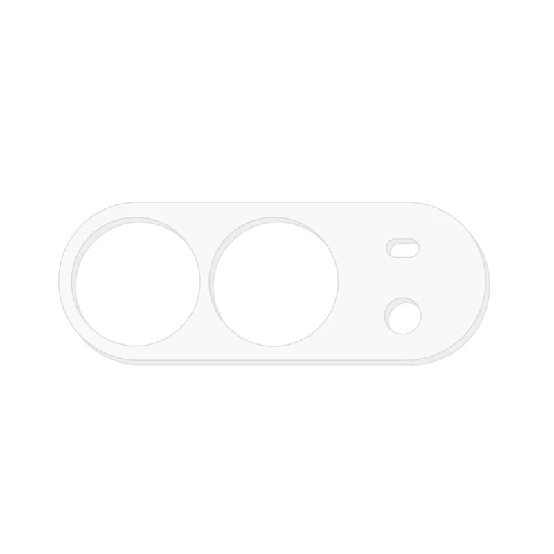 For iPhone Duo Camera Lens Protector High Clarity Tempered Glass Lens Film - Transparent