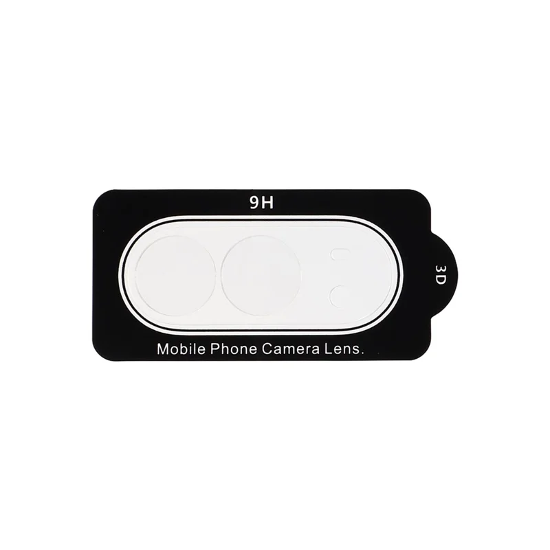 For iPhone Duo Camera Lens Protector High Clarity Tempered Glass Lens Film - Transparent