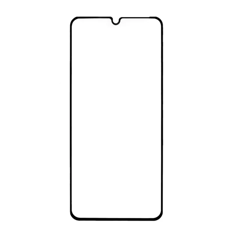 For Xiaomi Redmi A7 4G Full Screen Protector Silk Printing Full Glue HD Clear Screen Film - Black