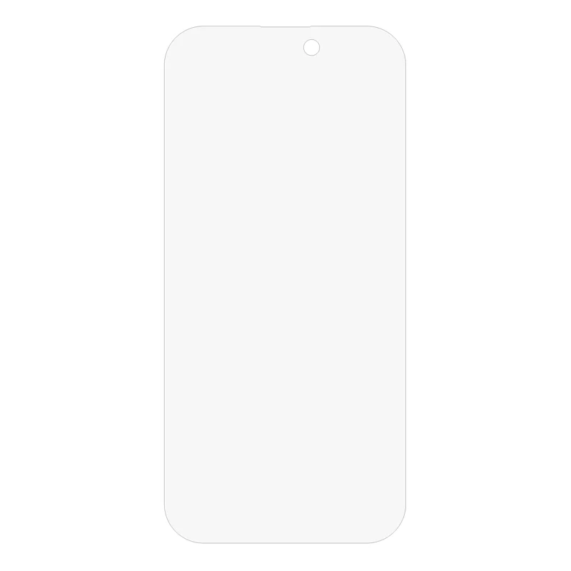 For iPhone 18 Pro Max Matte Screen Protector 0.25 Arc Edge Tempered Glass Anti-Fingerprint Film (NOT Complete Covering) - Matte - 2