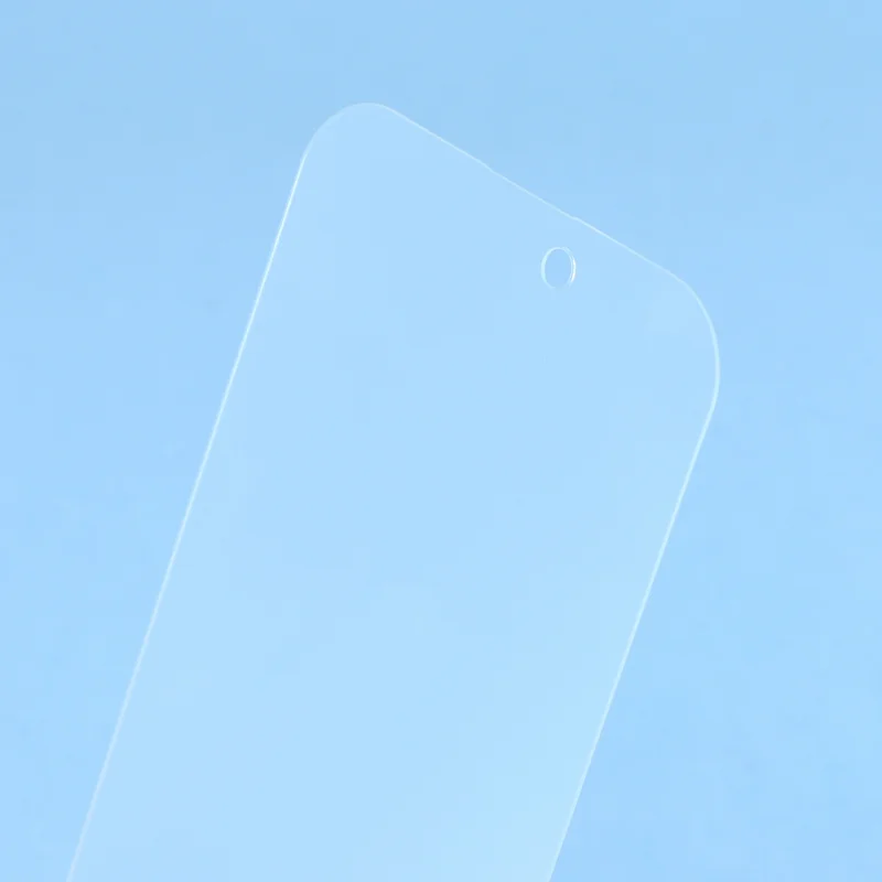 For iPhone 18 Pro Max Matte Screen Protector 0.25 Arc Edge Tempered Glass Anti-Fingerprint Film (NOT Complete Covering) - Matte - 5