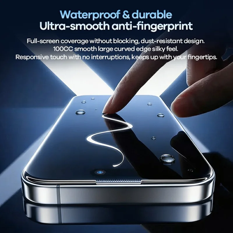 REMAX GL-45 For iPhone 13 Pro Max Screen Protector HD Full Coverage 0.4mm High Aluminium-Silicon Glass Film - Transparent