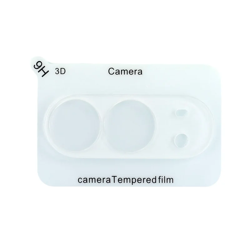 For iPhone Duo Tempered Glass Camera Lens Protector Ultra Clear Anti-Scratch Lens Film - Transparent