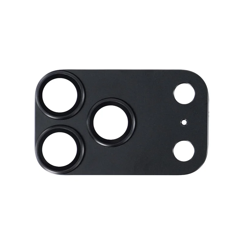 For iPhone 18 Pro Max Camera Lens Protector One-Piece AR + AF Tempered Glass Lens Film - Black