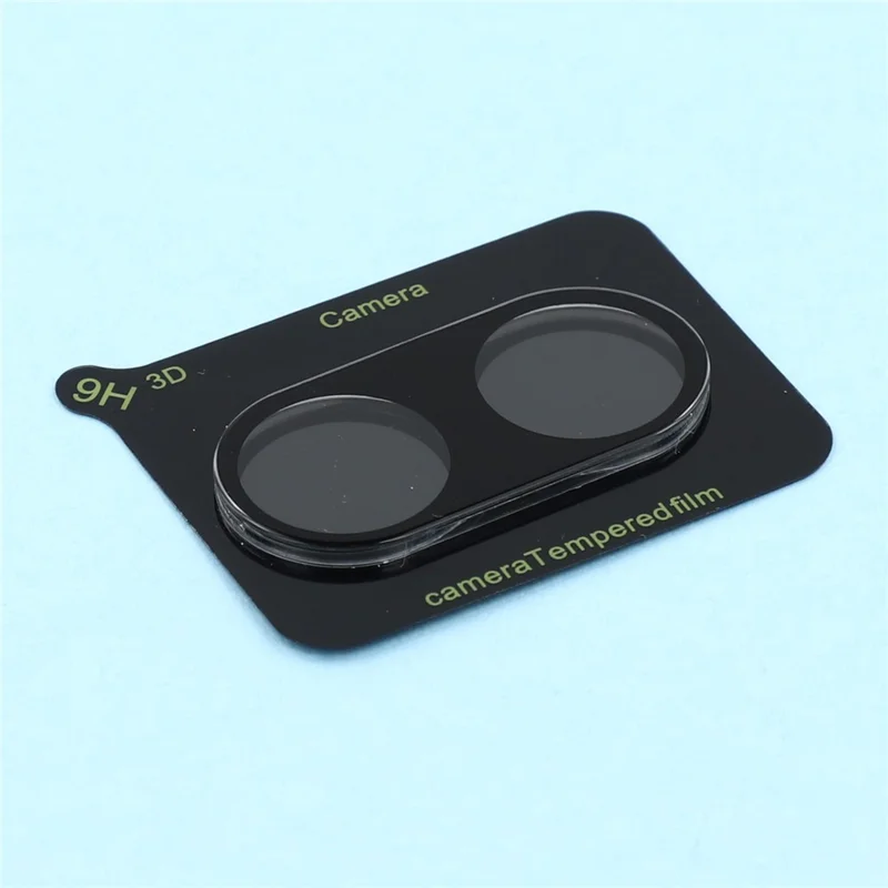 2Pcs for Xiaomi Redmi A7 4G Full Coverage Camera Lens Protector Silk Printing Tempered Glass Lens Film 3D Arc Edge - Black