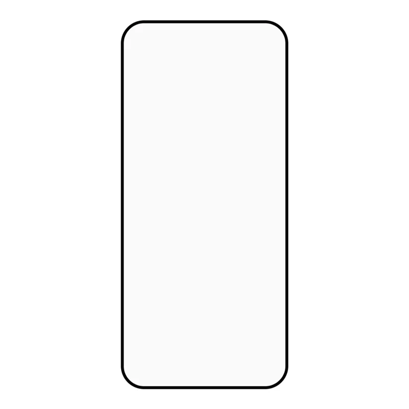 For Xiaomi Poco M8 Power 5G Full Screen Protector Silk Printing Full Glue HD Clear Screen Film - Black