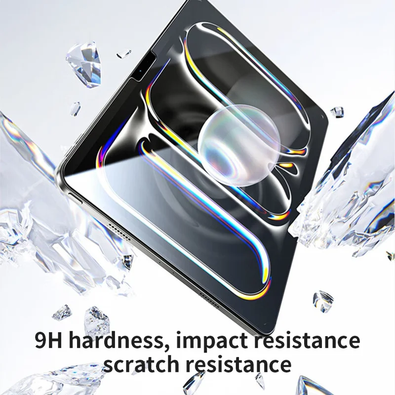 ZGA For iPad Pro 11 (2025) / (2024) Screen Protector High Aluminium-silicon Glass Full Coverage Anti-Scratch Screen Film - Transparent