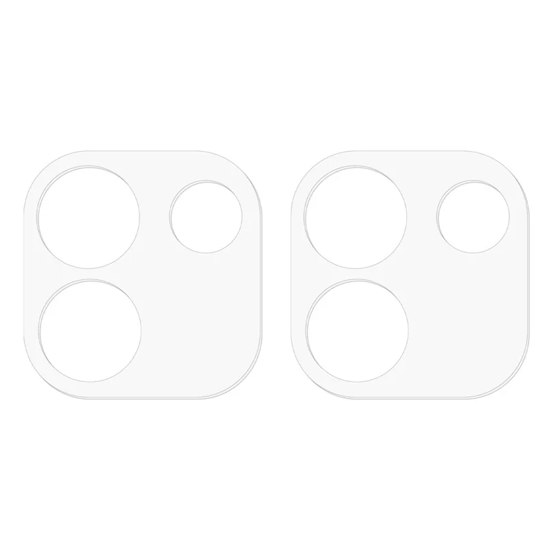 2Pcs for Xiaomi Redmi Note 17 Pro Max 5G Full Coverage Camera Lens Protector 3D Arc Edge Anti-Scratch Tempered Glass Lens Film